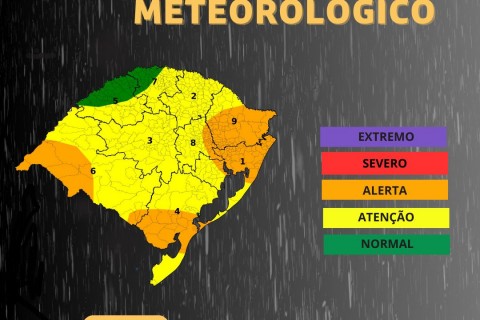 ATUALIZAÇÃO DE AVISO METEOROLÓGICO