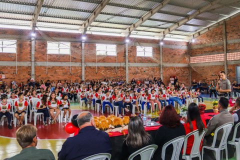 Três Cachoeiras forma 215 alunos do PROERD 2024