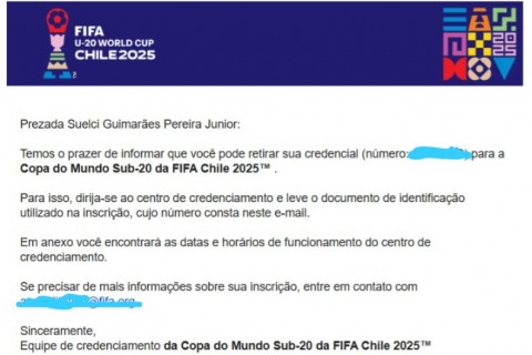 Jornalista da Megasul vai ao Chile para cobrir a Copa do Mundo Sub-20