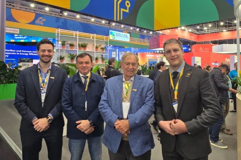 Secretário de Desenvolvimento Econômico Leandro Evaldt participa da Hannover Messe 2026, na Alemanha
