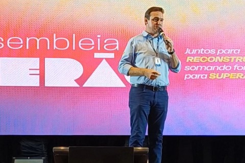 Presidente da Emater/RS destaca irrigação e agroindústria na Assembleia de Verão da Famurs