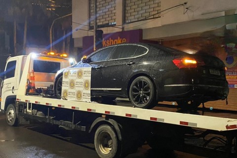 BM prende trio armado e recupera objetos roubados em operação após assalto no Pontal da Vila Fernando Ferrari, em Três Cachoeiras