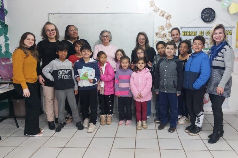 Secretaria de Assistência Social promove atividade educativa em comemoração ao Dia do ECA com crianças do Projeto Pequeno Cidadão