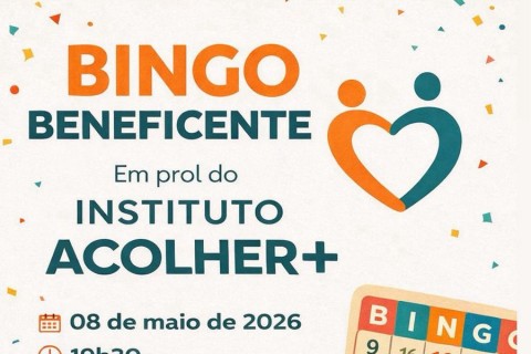 Bingo beneficente em Três Cachoeiras vai arrecadar recursos para o Instituto Acolher+