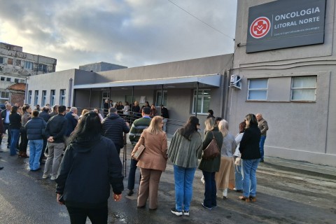 Inaugurado o setor de oncologia do hospital de Osório