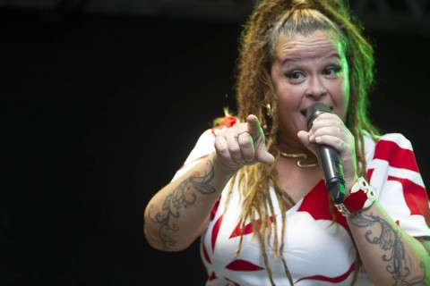 Tati Portella encantou público de Arroio do Sal no último sábado