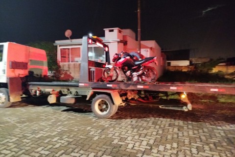 BM realiza fiscalização de motos em Arroio do Sal