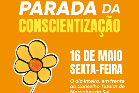 Conselho Tutelar promove ação de conscientização contra o abuso e a exploração sexual de crianças e adolescentes