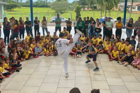 Educação realiza atividades comemorativas ao aniversário de Morrinhos do Sul