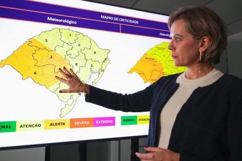 Rio Grande do Sul tem previsão de chuvas e ventos intensos e queda de temperatura
