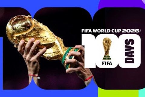 Faltando 100 dias para a Copa do Mundo da FIFA de 2026™, apresentamos o pôster oficial do torneio.