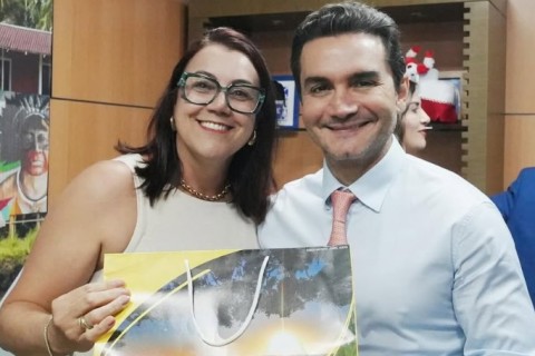 Prefeita Fabiana Leffa cumpre agenda intensa em Brasília em busca de recursos para Três Cachoeiras