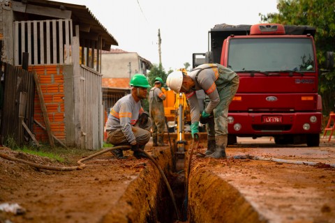 Corsan realiza 87 frentes de obras e ações em nove municípios do Litoral Norte gaúcho nesta semana
