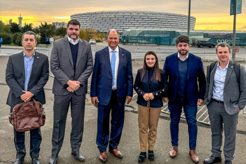Deputado Alceu Moreira integra comitiva representante do agro brasileiro na COP29