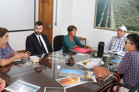 Prefeito Luciano Pinto recebe nova diretoria do Sindicato dos Servidores