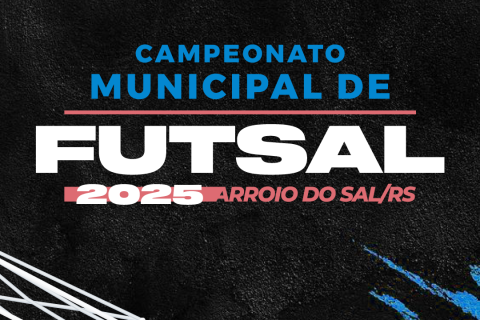 Arroio do Sal se prepara para o início do Campeonato Municipal de Futsal 2025