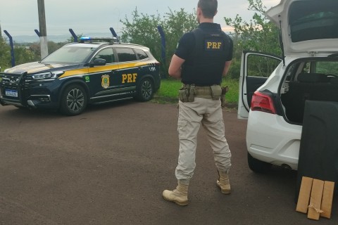 PRF prende dois homens em duas ocorrências em Torres