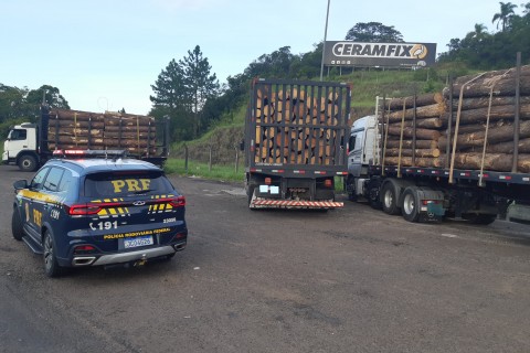PRF flagra caminhão com quase 15 toneladas de excesso de peso na BR-101 