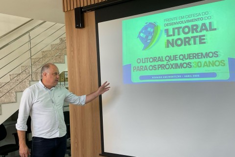 Deputado Luciano Silveira apresenta projetos da Frente Parlamentar aos prefeitos na Amlinorte