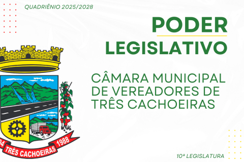Câmara de Três Cachoeiras retoma sessões após recesso com posse de Marizelia e leitura de projetos inéditos