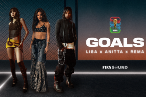Os artistas internacionais LISA, Anitta e Rema lançam novo single para o álbum oficial da Copa do Mundo da FIFA 2026™, que será apresentado na cerimônia de abertura em Los Angeles.