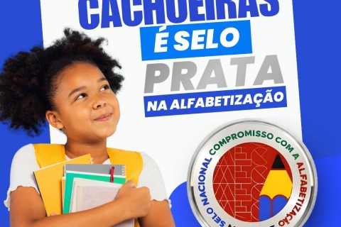 Três Cachoeiras conquista Selo Prata do MEC no Compromisso com a Alfabetização 2025