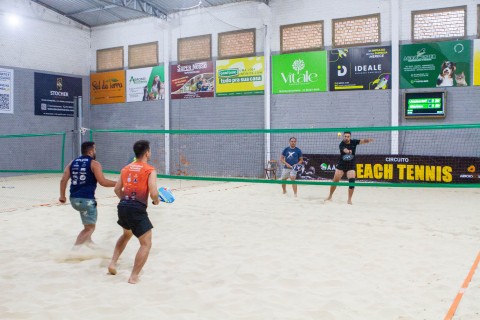 Confira os grupos que se enfrentarão na segunda etapa do 1º Circuito Beach Tennis
