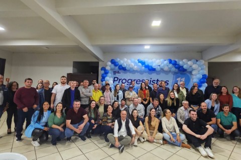 Progressistas de Três Cachoeiras realizam grande encontro e reforçam união do grupo político