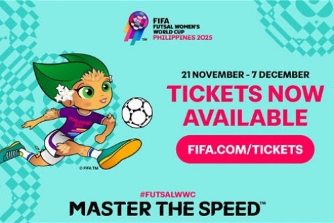 As vendas gerais de ingressos para a Copa do Mundo de Futsal Feminino da FIFA Filipinas 2025™ já estão abertas.