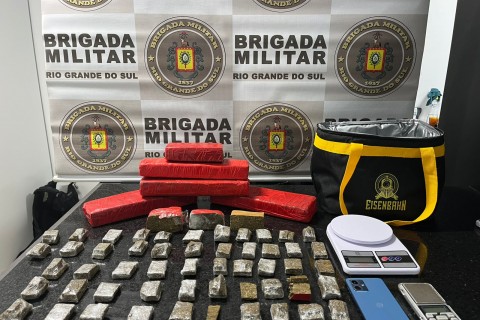 Três prisões e drogas apreendidas no Litoral Norte durante o fim de semana